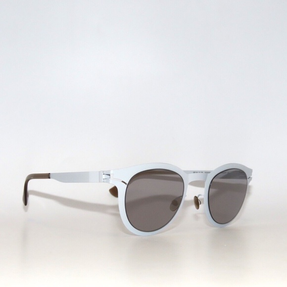 Mykita Macy 288 48 Powder Blue Warm Gray Flash Sunglasses